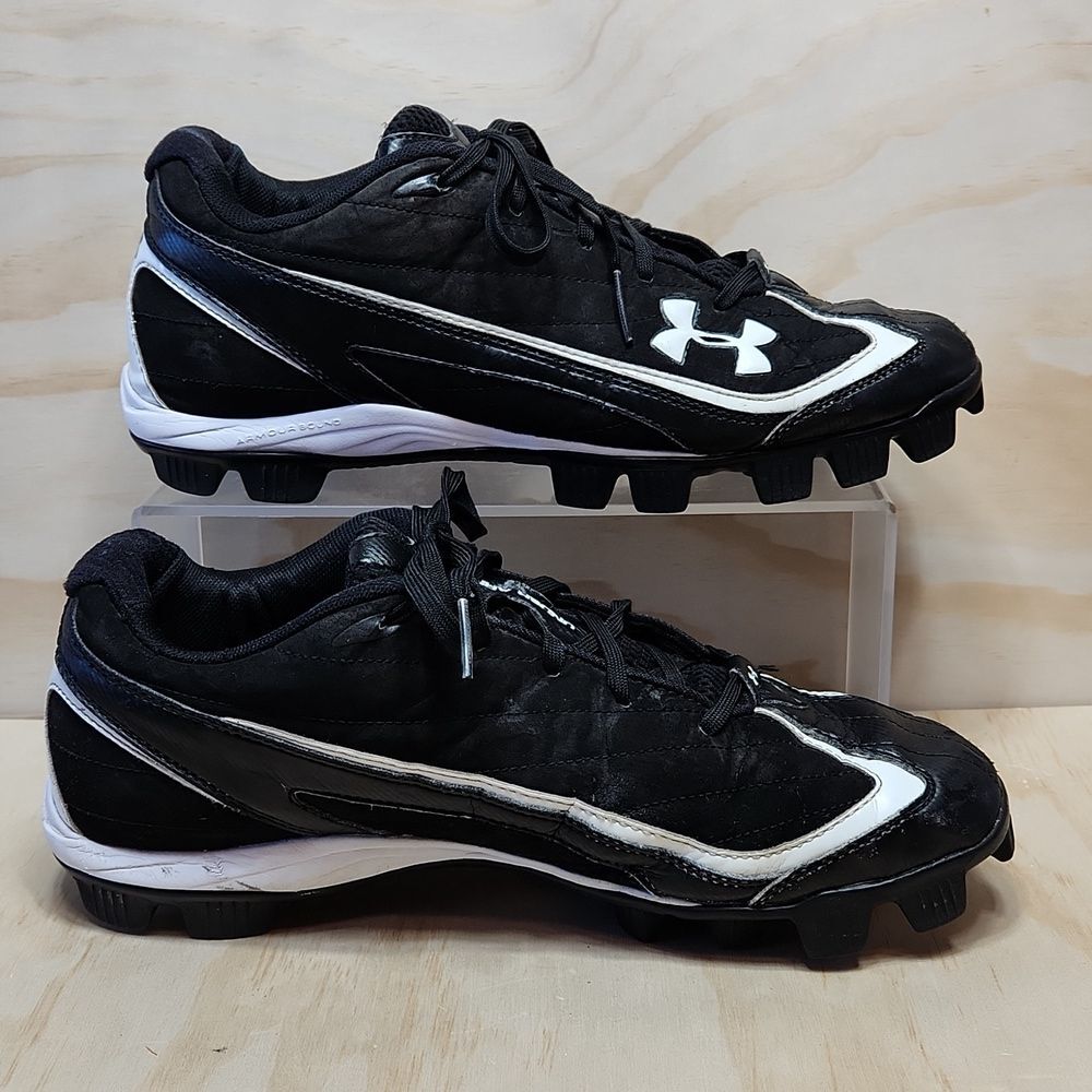 Under Armour Leadoff Black Baseball Softball Cleats Men 11.5 Athletic Shoes